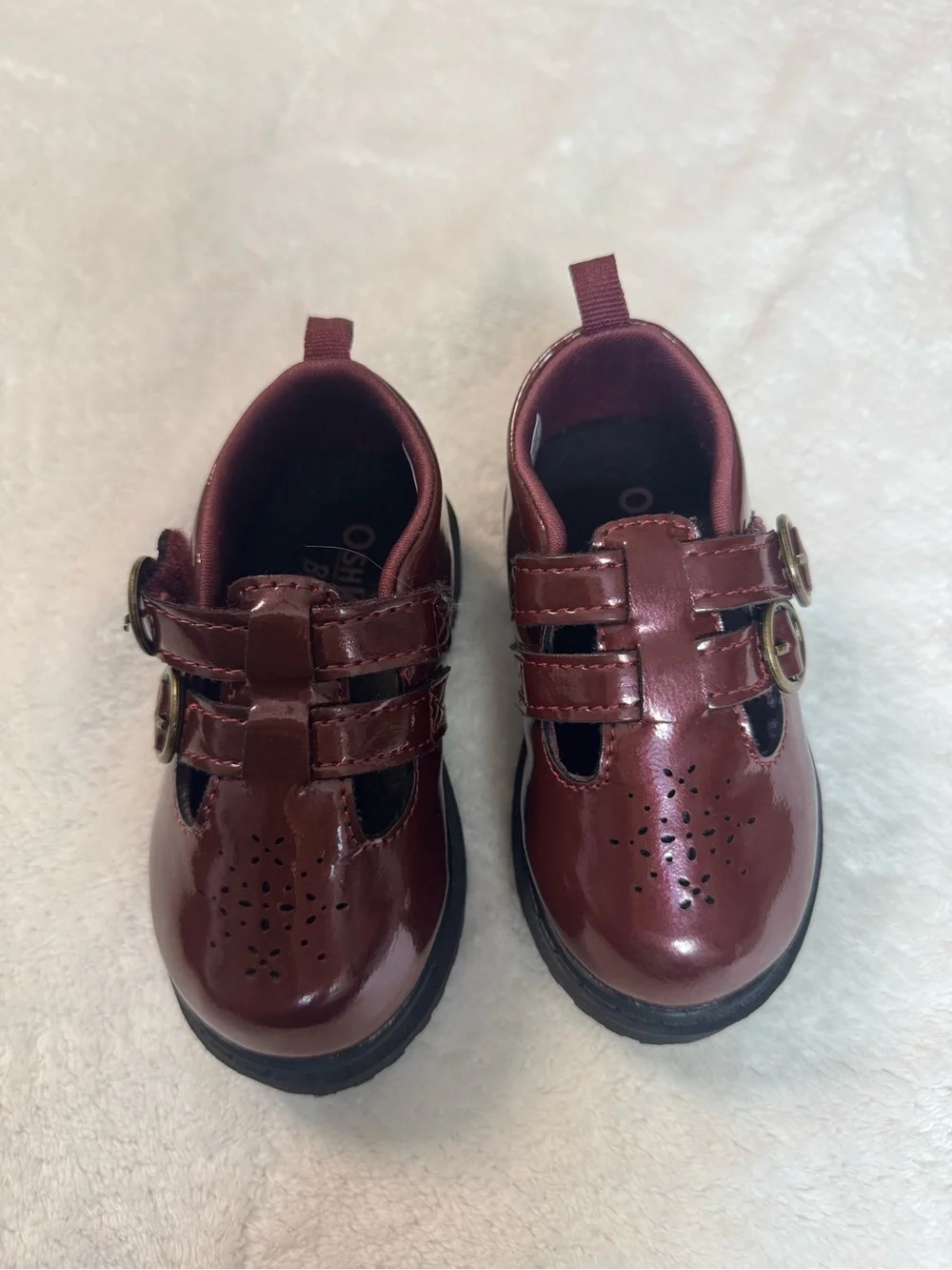 Carter’s Burgundy Patent Mary Janes